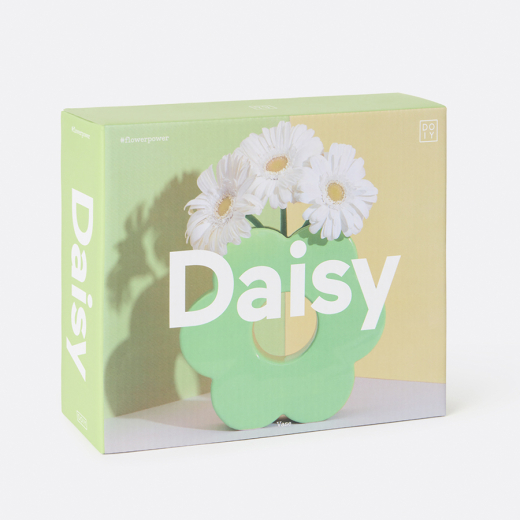 Ваза для цветов Daisy, 20 см, зеленая